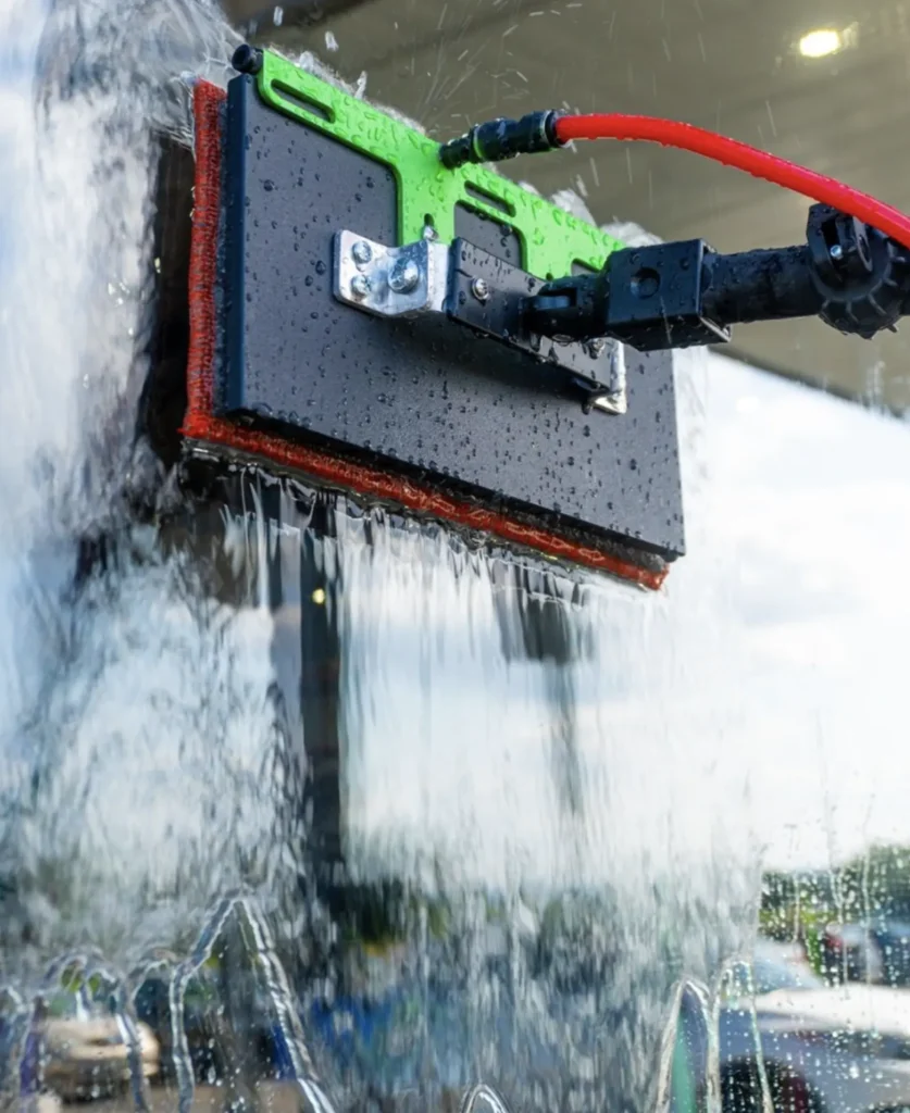 What do window cleaners do when it rains?